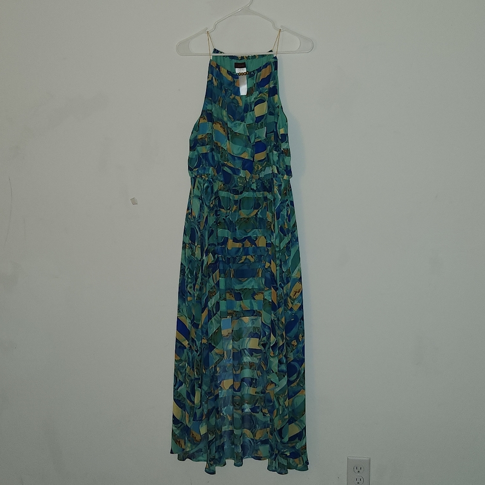 Mark by Avon Hi Low Halter Top Dress